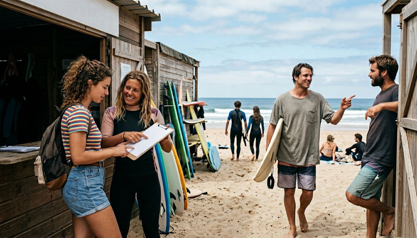 Reservieren oder spontan? surfschulen im realitätscheck
